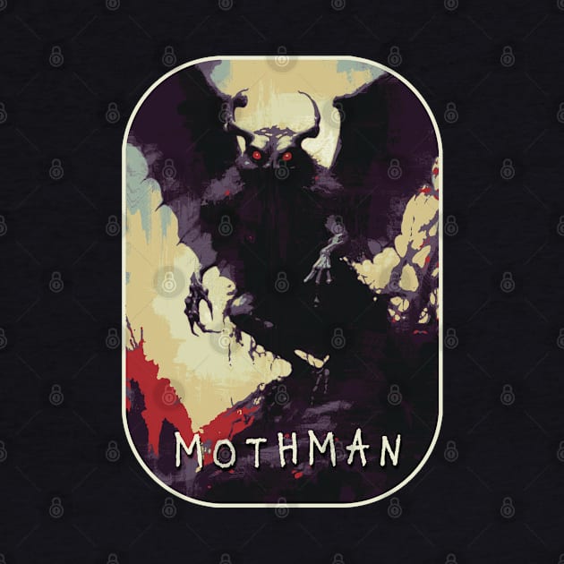 Mothman night by dystopiaz